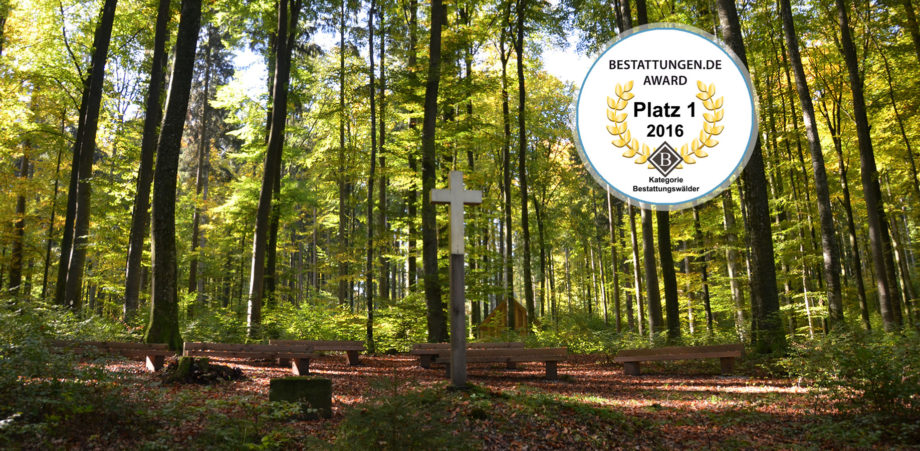 Bestattungen.de-Award 2016 – schönster Bestattungswald Deutschlands